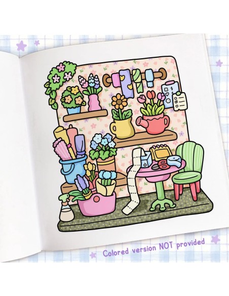 Coco Wyo Cozy Corner Colouring Book