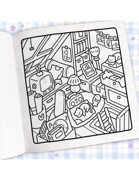 Coco Wyo Cozy Corner Colouring Book