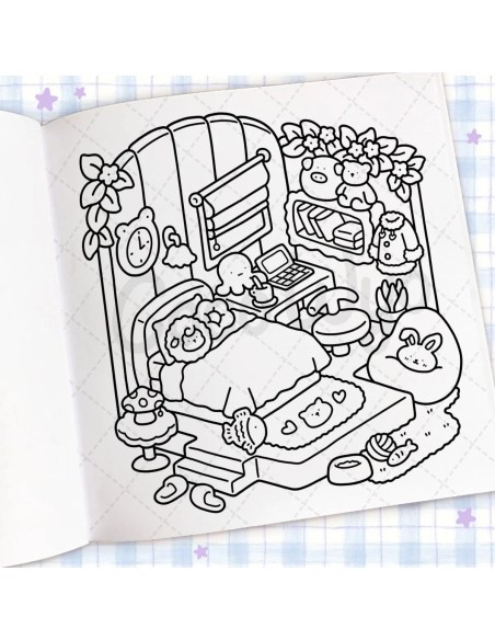 Coco Wyo Cozy Corner Colouring Book
