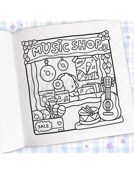 Coco Wyo Cozy Corner Colouring Book