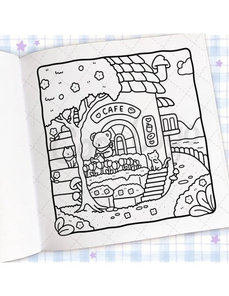 Coco Wyo Cozy Corner Colouring Book