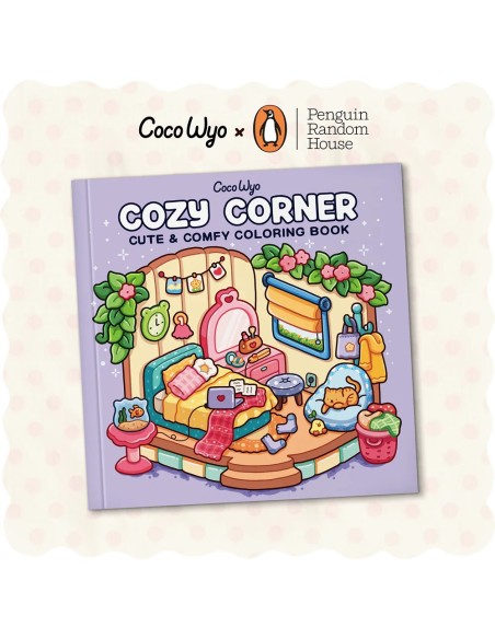 Coco Wyo Cozy Corner Colouring Book
