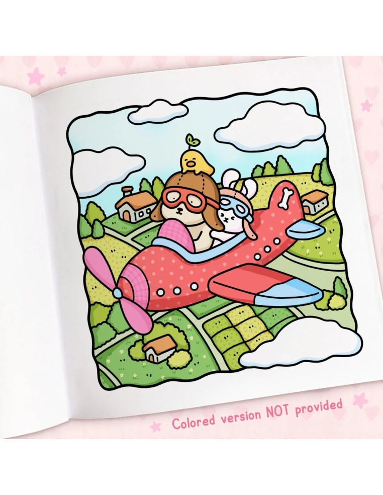 Coco Wyo Cozy Cuties Colouring Book